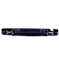 Diffuseur arrière look 63 AMG Mercedes CLS C257 2018-2022 - vue de face 2 - Becquet Voiture