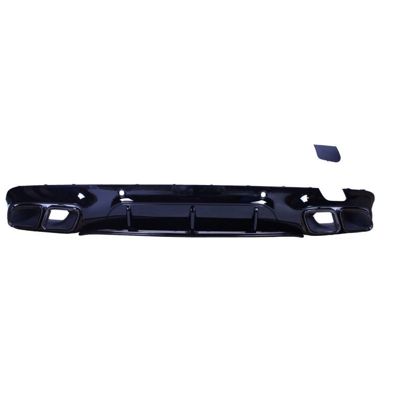Diffuseur arrière look 63 AMG Mercedes CLS C257 2018-2022 - vue de face - Becquet Voiture