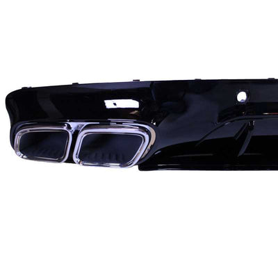 Diffuseur arrière look 63 AMG Mercedes CLS C257 2018-2022 - vue de profil 2 - Becquet Voiture