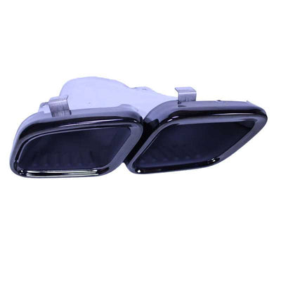 Diffuseur arrière look 63 AMG Mercedes CLS C257 2018-2022 - vue de trois-quarts - Becquet Voiture