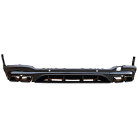 Diffuseur arrière look 63 AMG Mercedes GLC X253 2015-2021 - vue de face - Becquet Voiture
