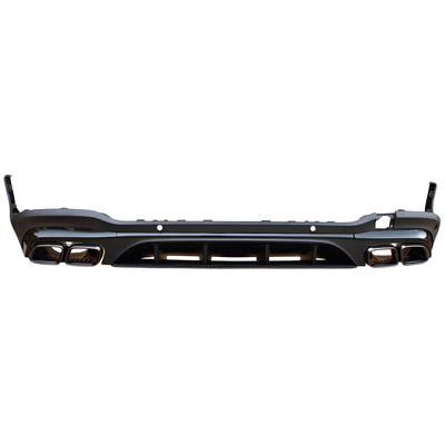 Diffuseur arrière look 63 AMG Mercedes GLC X253 2015-2021 - vue de face - Becquet Voiture