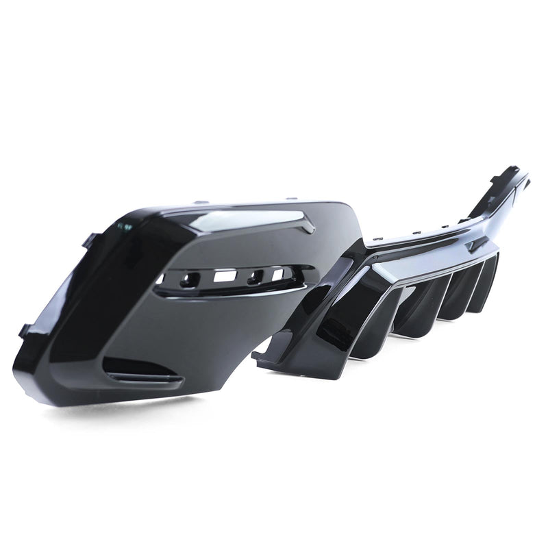 Diffuseur arrière M Performance BMW Série 1 F20 F21 2011-2018 - détail du montage 2 - Becquet Voiture