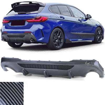 Diffuseur arrière M Performance BMW Série 1 F40 M Sport 2019-2024 - vue de face - Becquet Voiture