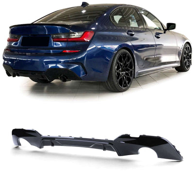 Diffuseur Arrière M Performance BMW Série 3 G20 G21 Pack - vue de face - Becquet Voiture
