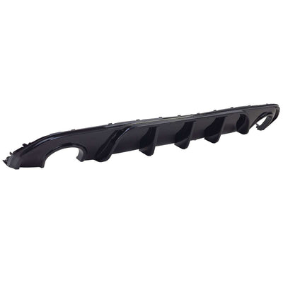 Diffuseur arrière M Performance BMW Série 4 G22 G26 2020-2024 - installé sur véhicule - Becquet Voiture