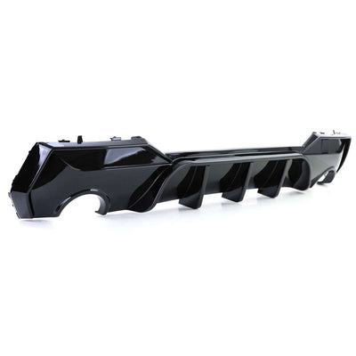 Diffuseur arrière M Performance BMW Série 4 G22 G26 2020-2024 - vue de profil - Becquet Voiture