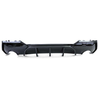Diffuseur arrière M Performance BMW Série 4 G22 G26 2020-2024 - vue de trois-quarts - Becquet Voiture