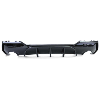 Diffuseur arrière M Performance BMW Série 4 G22 G26 2020-2024 - vue de trois-quarts - Becquet Voiture