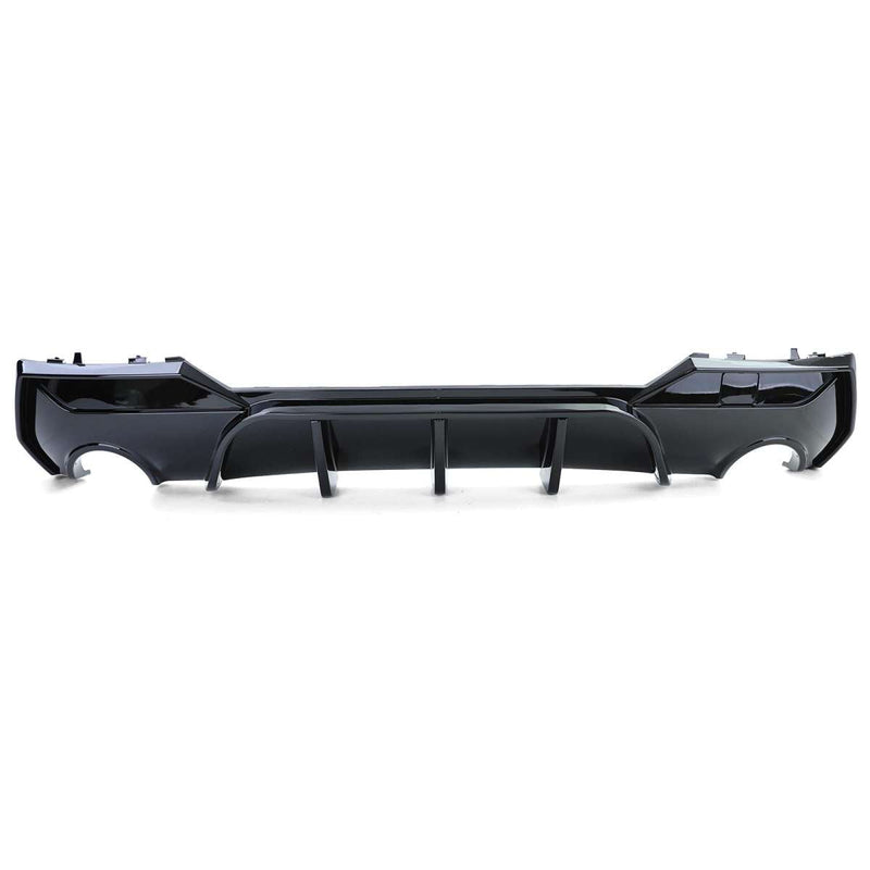 Diffuseur arrière M Performance BMW Série 4 G22 G26 2020-2024 - vue de trois-quarts - Becquet Voiture