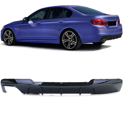 Diffuseur arrière M Performance BMW Série 5 F10 2010-2018 - en situation 2 - Becquet Voiture