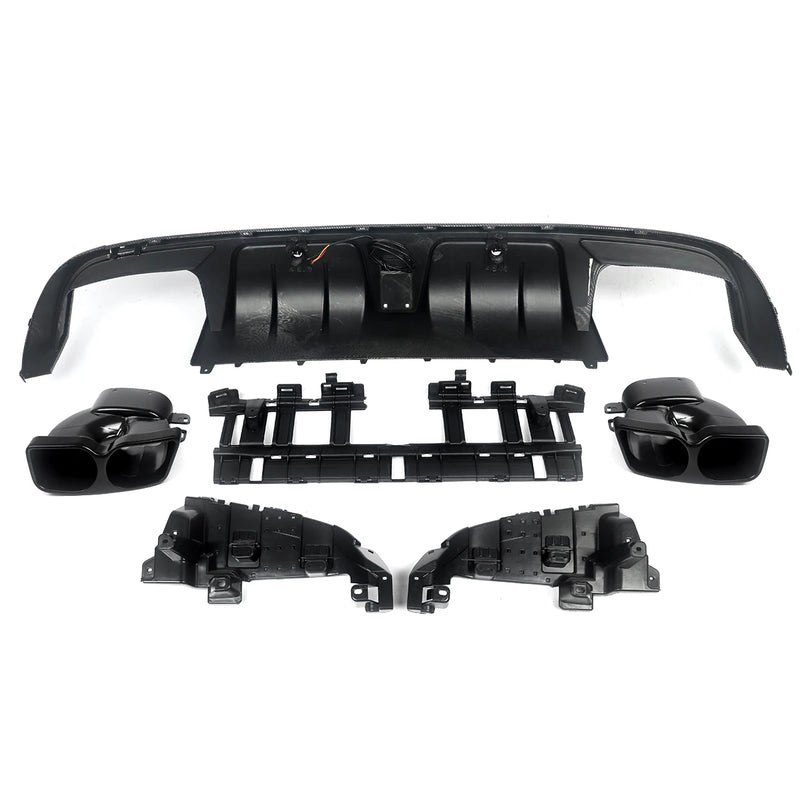 Diffuseur Arrière Mercedes Classe C W205 C43 C63 AMG - packshot studio 2 - Becquet Voiture