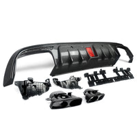 Diffuseur Arrière Mercedes Classe C W205 C43 C63 AMG - vue de profil 2 - Becquet Voiture