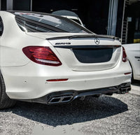 Diffuseur arrière Mercedes Classe E W213 type AMG - vue de profil - Becquet Voiture