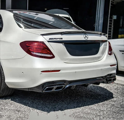 Diffuseur arrière Mercedes Classe E W213 type AMG - vue de profil - Becquet Voiture
