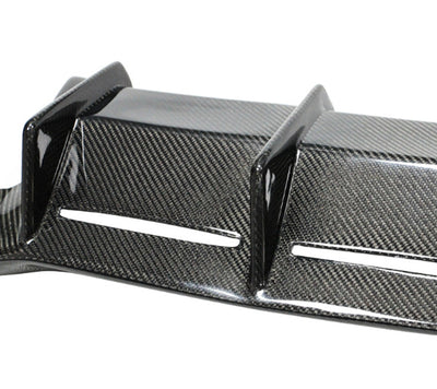 Diffuseur Arrière MTC Carbone BMW M2 F87 - vue arrière - Becquet Voiture