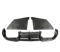 Diffuseur Arrière MTC Carbone BMW M2 F87 - vue de face - Becquet Voiture
