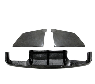 Diffuseur Arrière MTC Carbone BMW M2 F87 - vue de trois-quarts - Becquet Voiture