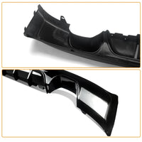 Diffuseur Arrière Noir BMW Série 2 F22 F23 2013-2020 - vue de trois-quarts - Becquet Voiture