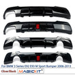 Diffuseur Arrière Noir BMW Série 3 E92 E93 2006-2013