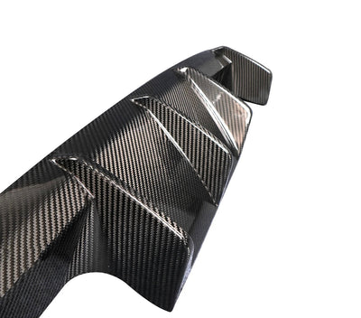 Diffuseur Arrière OEM+ Fibre Carbone BMW G80 G82 - vue arrière - Becquet Voiture