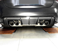 Diffuseur Arrière OEM+ Fibre Carbone BMW G80 G82 - vue de trois-quarts - Becquet Voiture