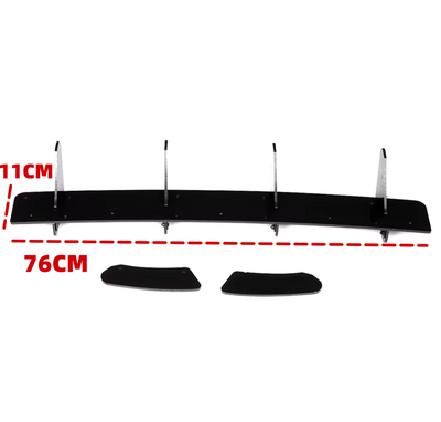 Diffuseur Arrière Performance VW Golf 7 GTI R-Line 2012-2021 - installé sur véhicule 2 - Becquet Voiture