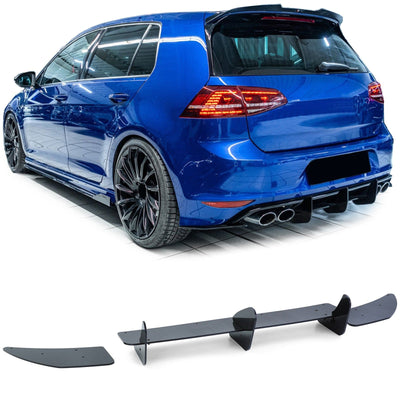Diffuseur Arrière Performance VW Golf 7 GTI R-Line 2012-2021 - packshot studio 2 - Becquet Voiture