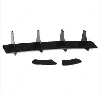 Diffuseur Arrière Performance VW Golf 7 GTI R-Line 2012-2021 - vue de profil - Becquet Voiture