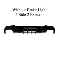 Diffuseur Arrière Sport BMW Série 3 E92 E93 2006-2013 - vue de face 2 - Becquet Voiture