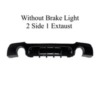 Diffuseur Arrière Sport BMW Série 3 E92 E93 2006-2013 - vue de profil 2 - Becquet Voiture