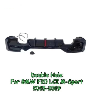 Diffuseur Arrière Style MP BMW Série 1 F20 2015-2019 - détail du montage - Becquet Voiture