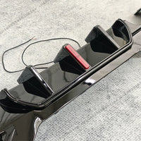 Diffuseur Arrière Style MP BMW Série 1 F20 2015-2019 - installé sur véhicule - Becquet Voiture