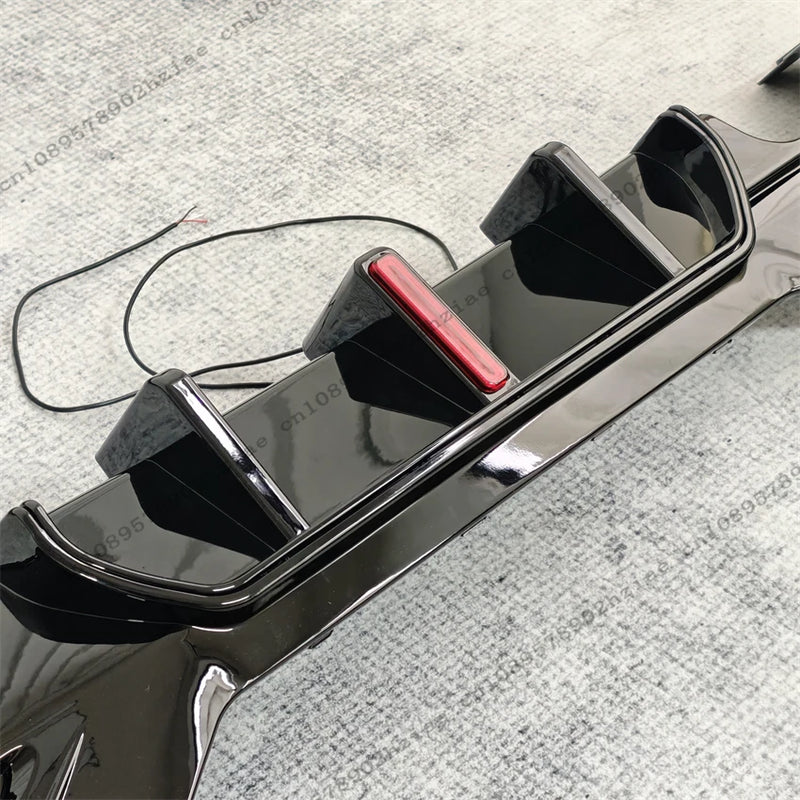 Diffuseur Arrière Style MP BMW Série 1 F20 2015-2019 - installé sur véhicule - Becquet Voiture