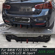 Diffuseur Arrière Style MP BMW Série 1 F20 2015-2019