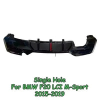 Diffuseur Arrière Style MP BMW Série 1 F20 2015-2019 - vue rapprochée - Becquet Voiture