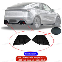 Diffuseur Arriere Tesla Model Y Juniper 2025 - installé sur véhicule 3 - Becquet Voiture