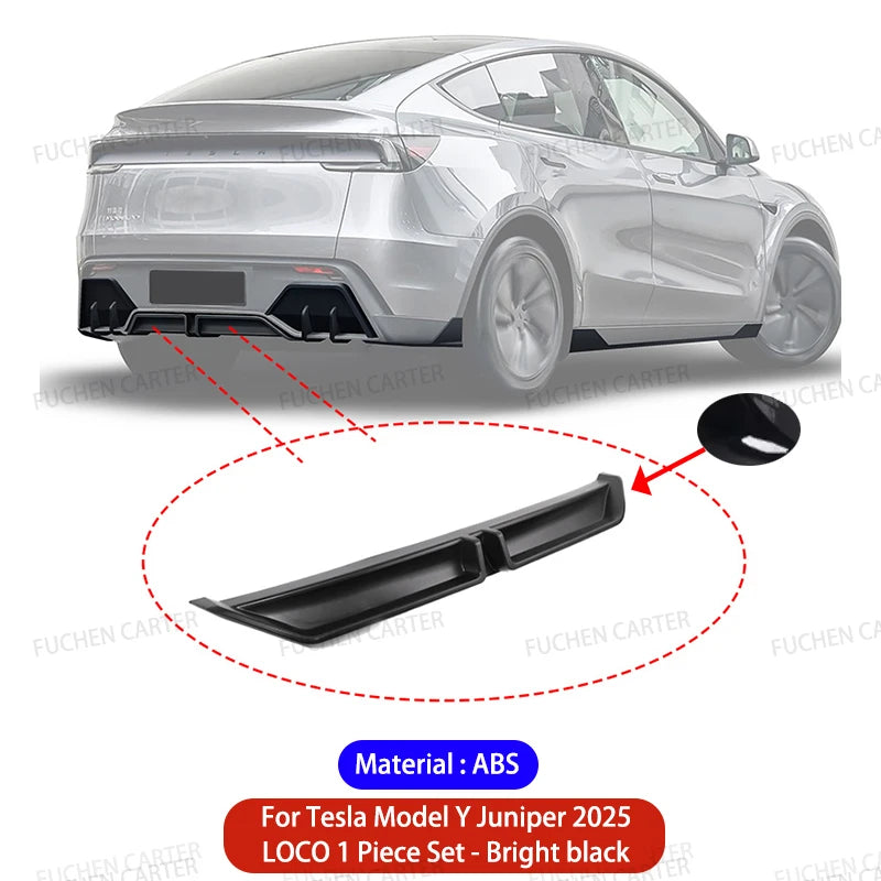 Diffuseur Arriere Tesla Model Y Juniper 2025 - packshot studio 2 - Becquet Voiture