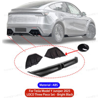 Diffuseur Arriere Tesla Model Y Juniper 2025 - packshot studio 3 - Becquet Voiture