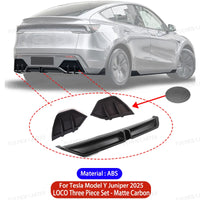 Diffuseur Arriere Tesla Model Y Juniper 2025 - vue de profil 3 - Becquet Voiture