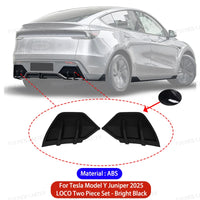 Diffuseur Arriere Tesla Model Y Juniper 2025 - vue rapprochée 2 - Becquet Voiture