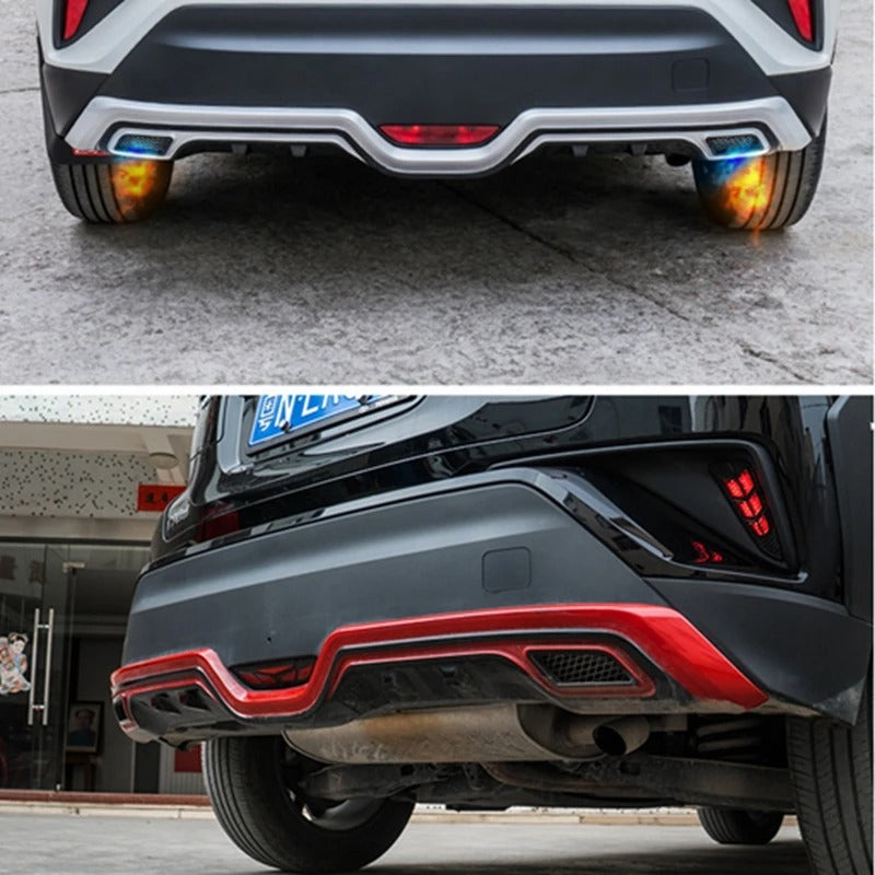 Diffuseur arrière Toyota C-HR - vue de face - Becquet Voiture