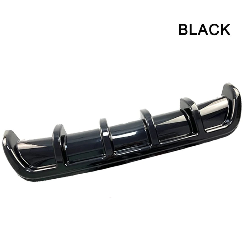 Universal Rear Shark Fin 6-Wing Diffuser - close-up view - Becquet Voiture