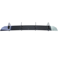 Heckdiffusor VW Golf 8 glänzend schwarz - Montagedetail - Becquet Voiture