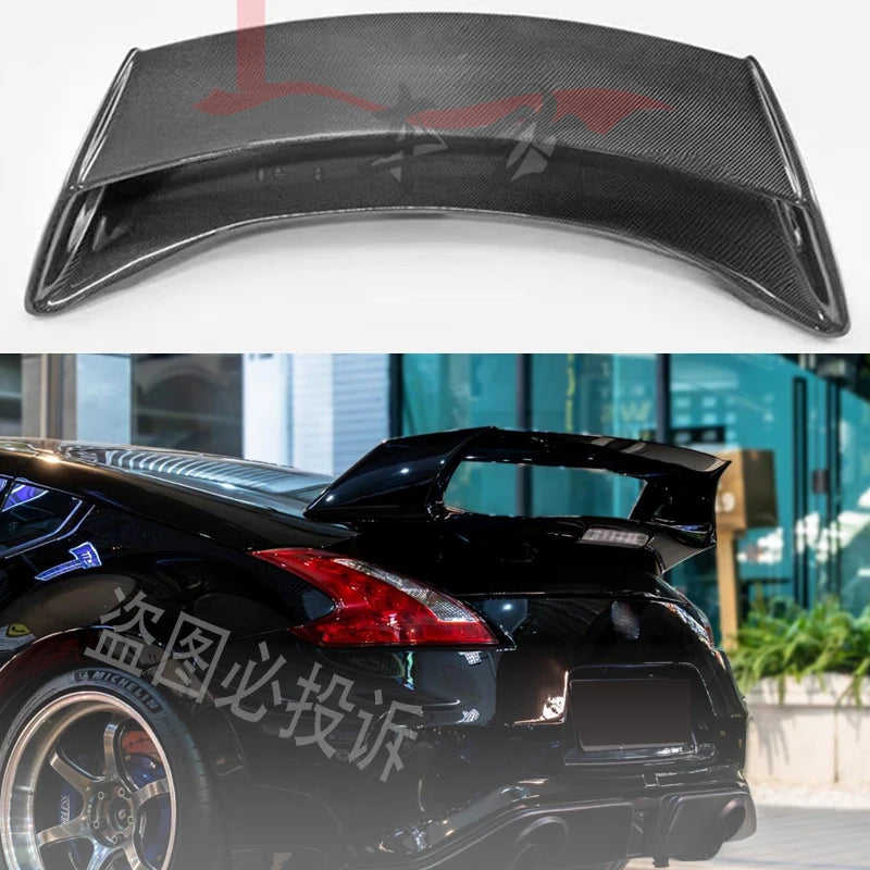 Diffuseur Carbone Nissan 370Z Z34 GT 2009-2015 - installé sur véhicule - Becquet Voiture