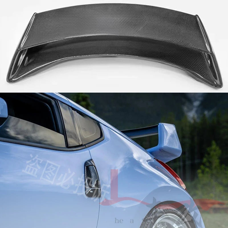 Diffuseur Carbone Nissan 370Z Z34 GT 2009-2015 - vue de trois-quarts - Becquet Voiture