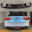 Diffuseur de Pare-Chocs Arrière Audi A4 B8 2009-2016
