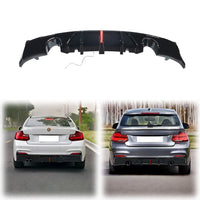 Diffuseur de Pare-Chocs Arrière BMW Série 2 F22 F23 M Sport 2013-2020 - vue de face - Becquet Voiture