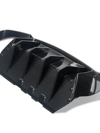 Diffuseur de Pare-Chocs Arrière BMW Série 5 F10 F11 2011-2016 - installé sur véhicule - Becquet Voiture