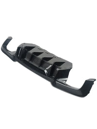 Diffuseur de Pare-Chocs Arrière BMW Série 5 F10 F11 2011-2016 - vue de trois-quarts - Becquet Voiture